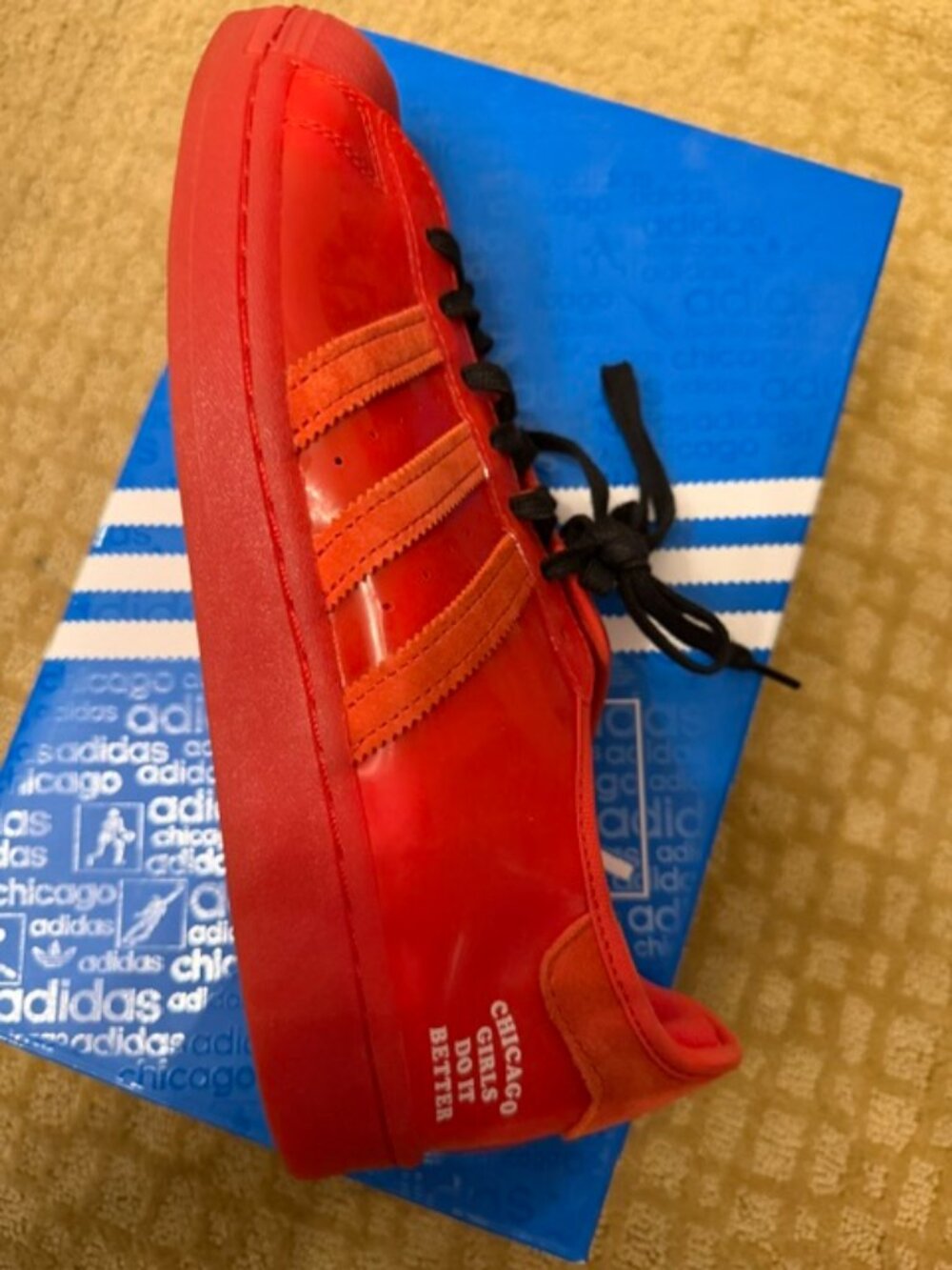 adidas Superstar ASW DES x Chicago Girls Do It Better - Men's size 9